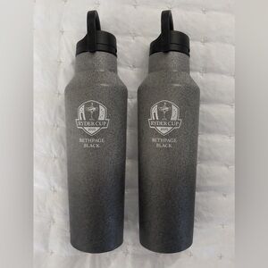 Two Ryder Cup (2) Corkcicle 20 oz Stainless Sports Canteen Water Bottles. $96